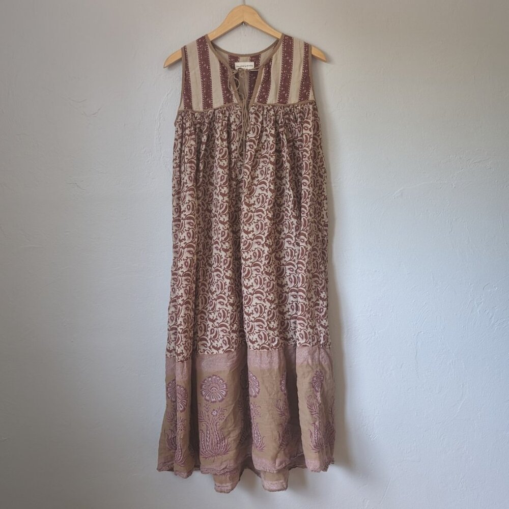 Daughters of India Cotton Maxi Dress
